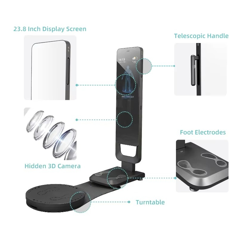 Smart Fitness Mirror Body Scan - Nutrition Of Fitness recensie en prijs